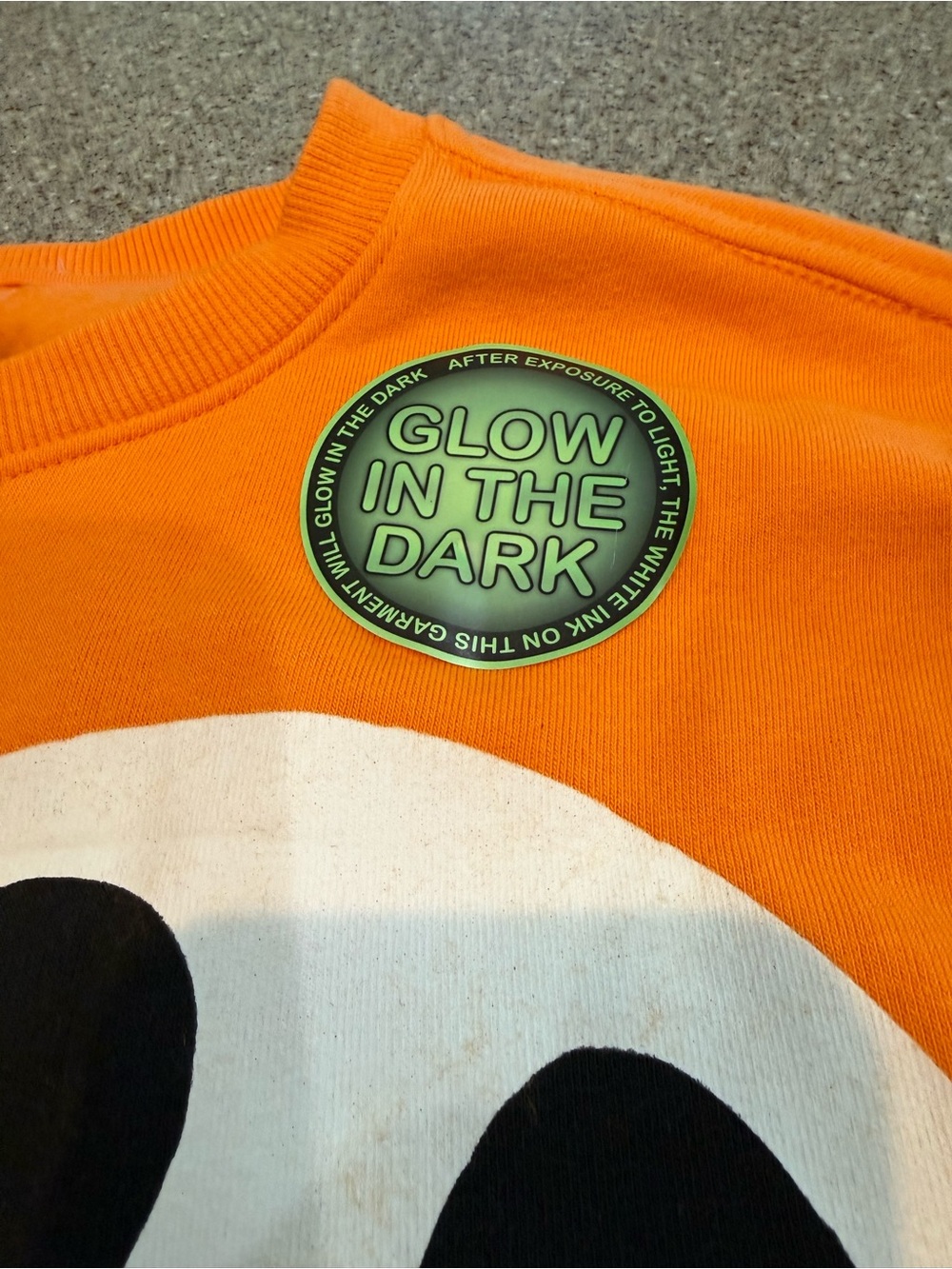 The Nightmare Before Christmas Jack Crewneck Fleece Sweatshirt, Size XS, NWT! - Picture 3 of 6